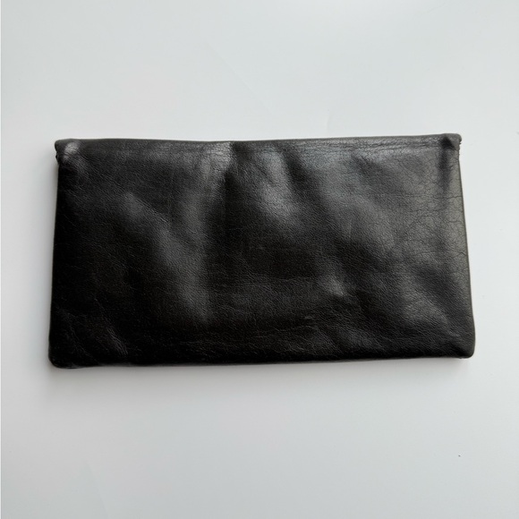 Black Leather Clutch - Picture 4 of 4